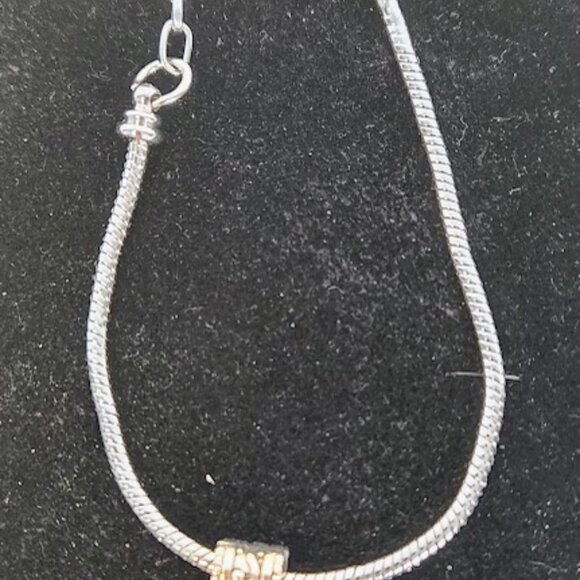 Handmade Mixed Metal Charm Bracelet - Picture 4 of 5